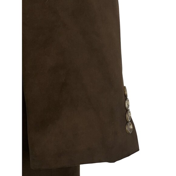 Chaps Men's Blazer Jacket Size 40R Two Button Flap Pockets Business Office - Picture 4 of 10